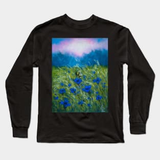 cornflower meadow Long Sleeve T-Shirt